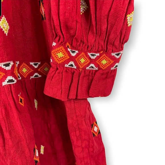 Anthropologie BNWOT Embroidered Tunic dress - Picture 8 of 14